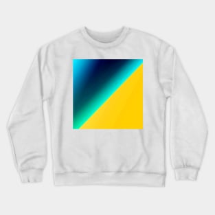 blue green yellow abstract texture art Crewneck Sweatshirt